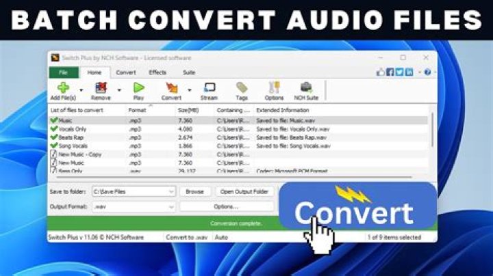 Batch Audio Converter for YouTube: Speed Up Your Format Conversion Workflow